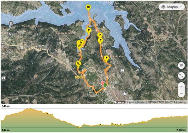 (23/06/2024) Embalse de Escalona, Fuente de la Higuera y Los Chorradores desde Navarrés